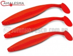 Isca Artificial Camalesma Bomber Swin Soft 13cm - Pacote c/ 3un. (Paddle)
