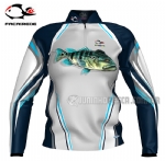 Camiseta Faca na Rede Feminina EVO 07 Girl Tucunar Azul