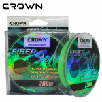 Linha Crown Monofilamento Fiber Soft Green c/ 250m