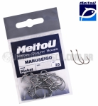 Anzol Meitou Maruseigo Nquel c/ 25 unidades