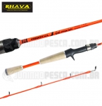 Vara Rhava JuninhoPesca J Gel Orange Light p/ Carretilha 1,18m Chumbo 3-12g (Rodadinha)
