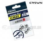 Anzol Crown Jig Head CR21 - Tamanho n�2/0 Nickel