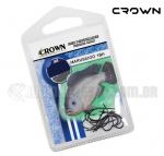 Anzol Crown Maruseigo Preto 1BH c/ 10 unidades