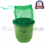 Balde Aprazível C/ Nylon P/ Isca 15 Litros – Cód. 2430