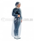 Capa de Chuva Polietileno S/E com Capuz Descart�vel
