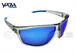 �culos Yara Dark Vision Polarizado Sport Lente Azul Espelhado e Arma��o Transparente - C2407