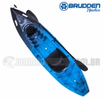 Caiaque Brudden Hunter Fishing UP Cor Safira (Preto/Azul) - (PRONTA ENTREGA)
