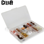 Kit Celta Estojo Pesque-Pague Anz�is, Mi�angas e EVAs - CT1041