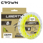 Linha Crown Fly Line Liberty Floating - Amarela