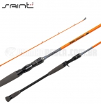 Vara Saint Plus Pro Tamba Laranja - 25-50 lbs p/ Carretilha (2 partes)