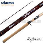 Vara Okuma Reflexions P/ Carretilha 15- 30 Lbs (Inteiria)